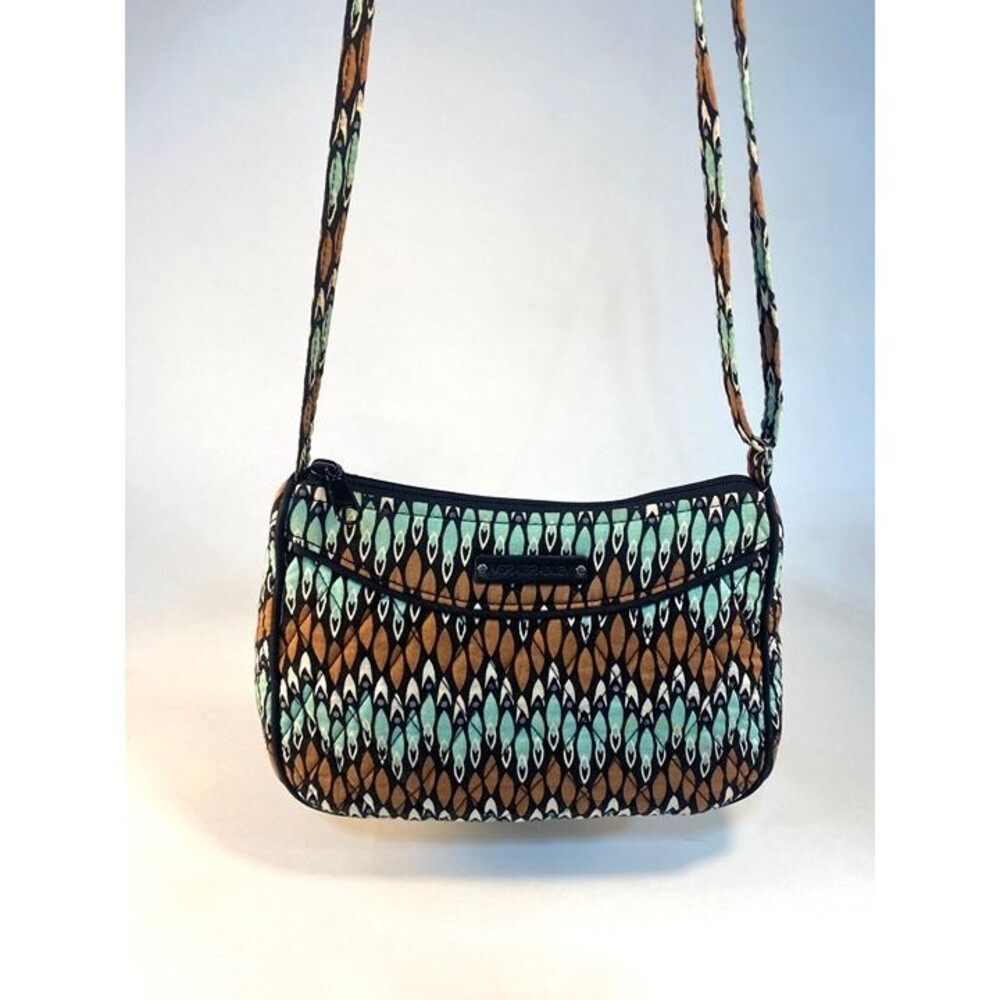 Vera Bradley RETIRED 2015 Sierra Stream Little Crossbody Handbag Shoulder Bag